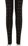 Necessary Evil Carmenta High Waisted Lace Up Leggings